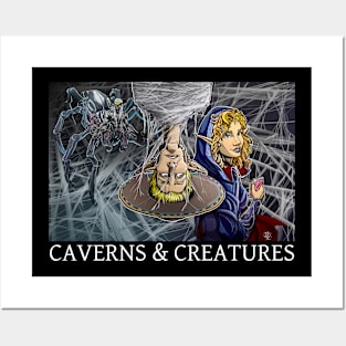 Caverns & Creatures: Sticky White Mess Posters and Art